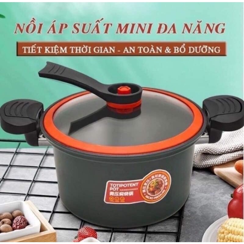 Nồi áp suất đun bếp từ.