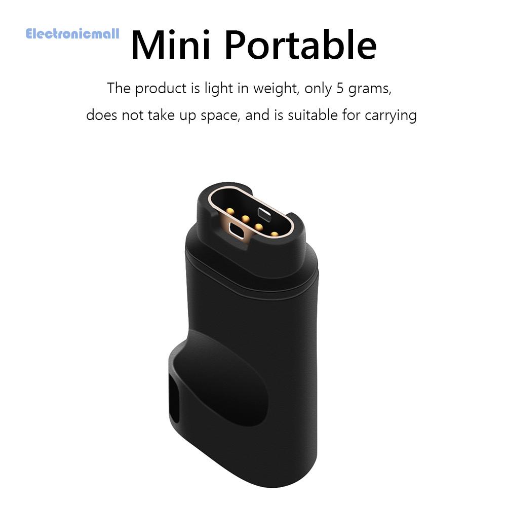 Bộ Chuyển Đổi Sạc Đồng Hồ USB C Sang 4 Pin Cho Garmin Venu/2/2S/SQ/Lily