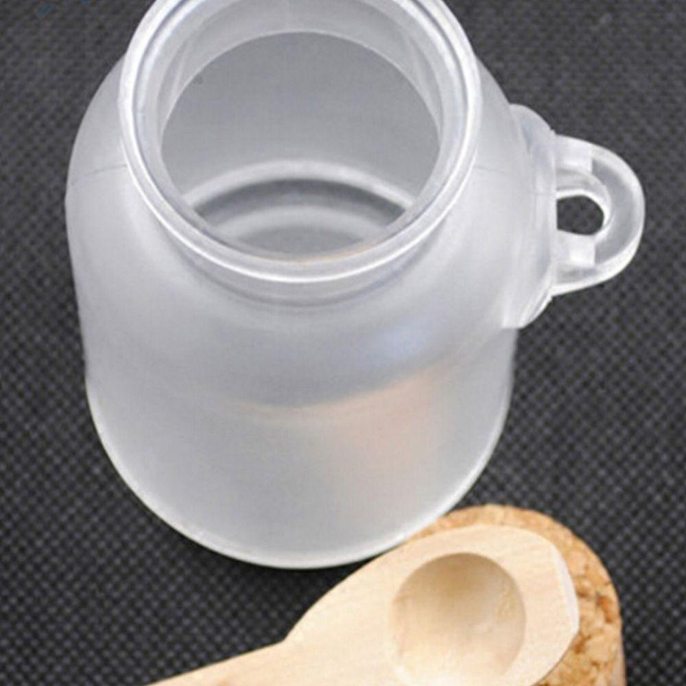 Hũ Đựng Mặt Nạ Bột Có Nắp Đậy Và Muỗng Gỗ Mềm Tiện Dụng