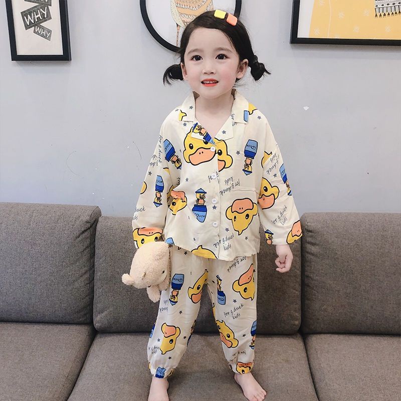 Bộ Đồ Ngủ Tay Dài Thoáng Khí Thoải Mái Dễ Phối Đồ Cho Nữ