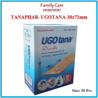 Băng cá nhân băng gâu Urgo tana (Hộp 30 miếng)-38x72mm
