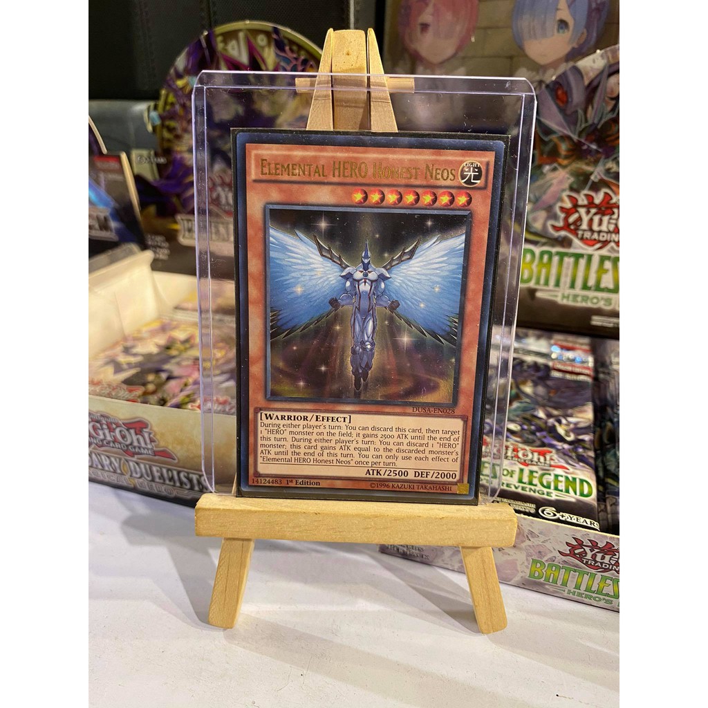 Lá bài thẻ bài Yugioh Elemental HERO Honest Neos – Ultra Rare - Tặng bọc bài nhựa bảo quản