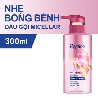 [Mã PG2112B giảm 8% đơn 199K] Dầu gội Rejoice Micellar - Nhẹ bồng bềnh 300ml