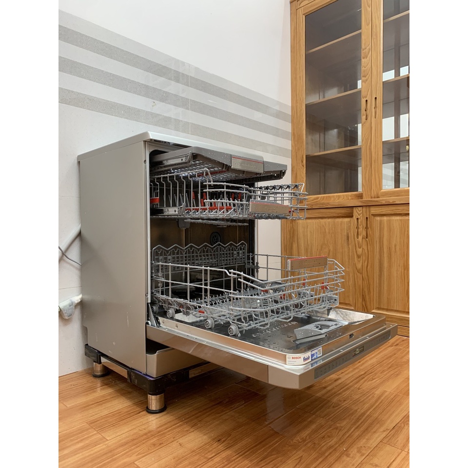 🍀MỚI 2022🍀Máy Rửa Chén Bát Độc Lập 14 Bộ Bosch HMH.SMS8YCI01E Seri 8