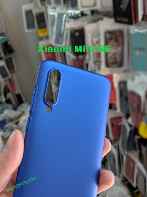 Ốp lưng Xiaomi Mi 9 SE nhựa siêu mỏng cao cấp ôm khít máy