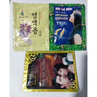 ( lẻ 1 gói) gội là đen