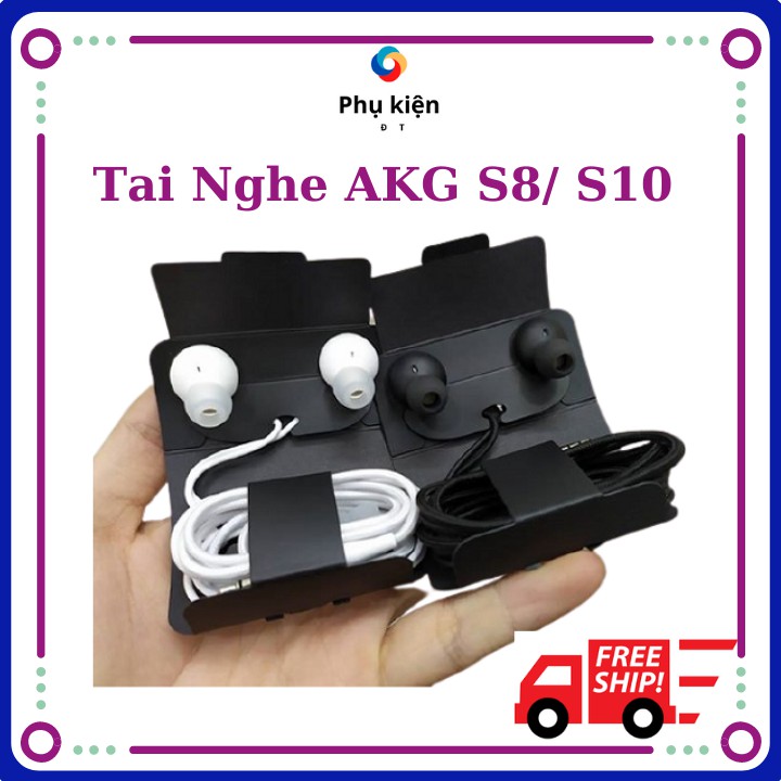 Tai Nghe Samsung AKG S8 /S9 /S10 Chính Hãng Tặng Kèm Bộ Núm Thay Thế