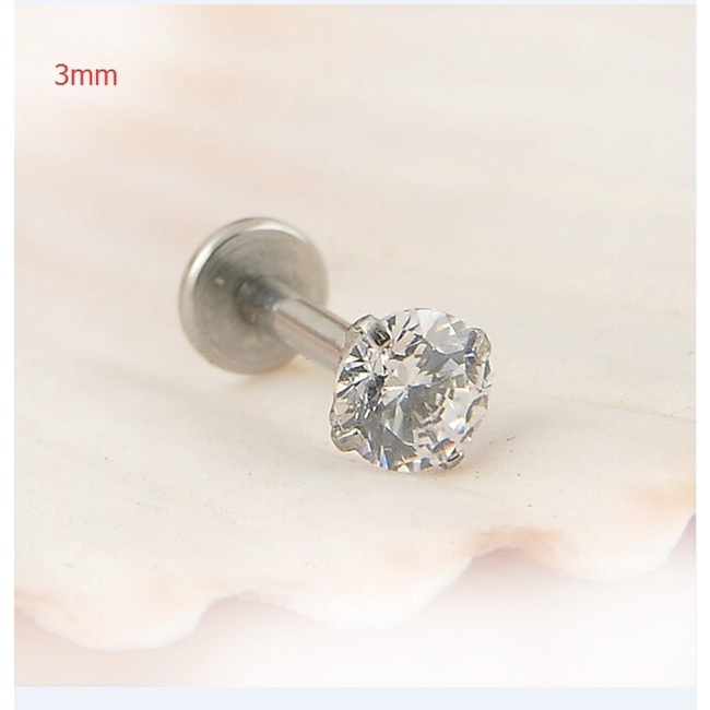 1 Khuyên Xỏ Cơ Thể Đính Đá Thời Trang Cho Nữ