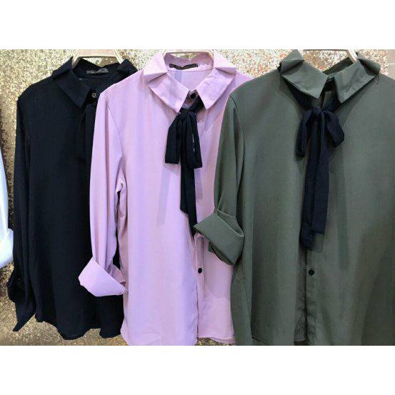 sơ mi cổ nơ | BigBuy360 - bigbuy360.vn