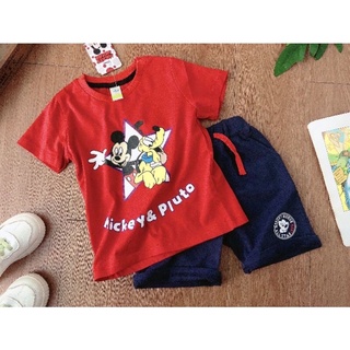 Bộ cộc tay micky cho bé