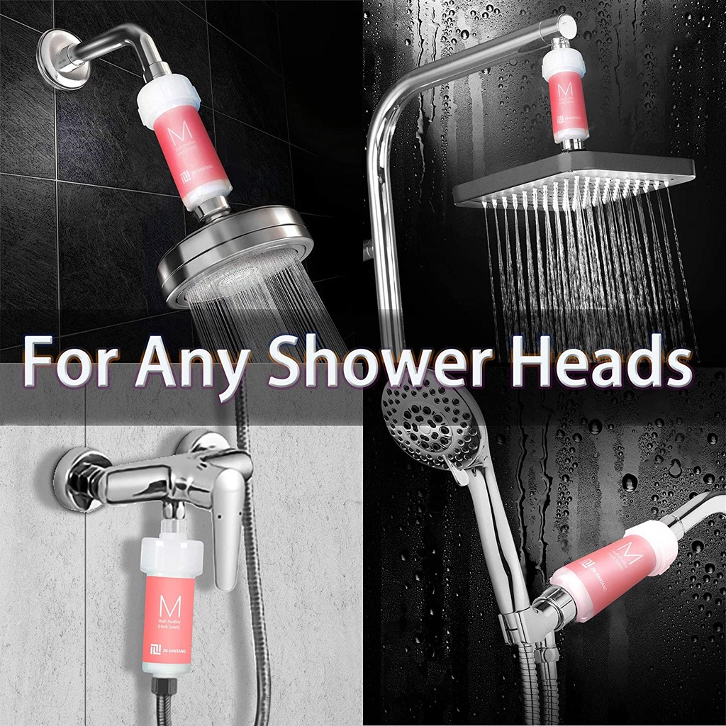 Máy lọc nước nhà tắm vitamin c vòi sen tắm màng lọc nước sinh hoạt Bộ lọc nước hoa tắm bộ lọc hương thơm spa dưỡng da-Ch
