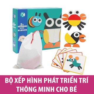 Bộ xếp hình Ze Géoanimo giúp bé phát triển trí thông minh