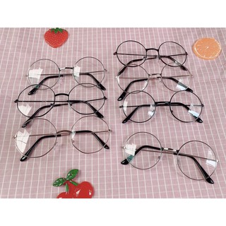 Kính Mắt Chụp Ảnh pilu không độ không hại mắt dành cho nam và nữ