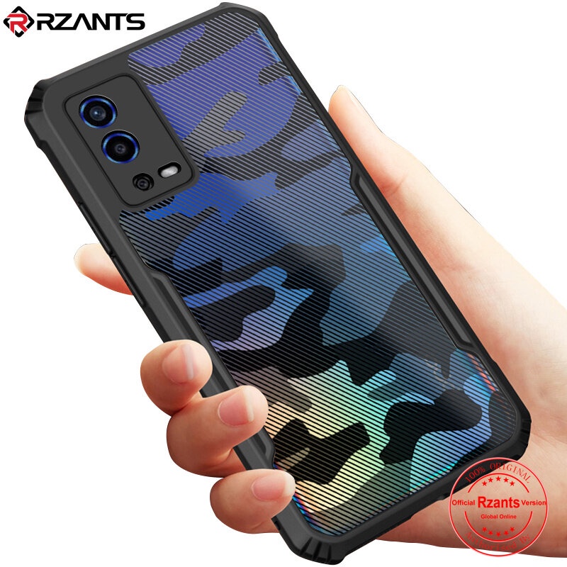 Rzants Ốp Lưng Mềm Chống Sốc Họa Tiết Rằn Ri Cho OPPO A55 4G