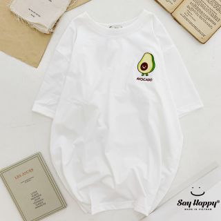 Áo thun quả bơ ulzzang - ẢNH THẬT