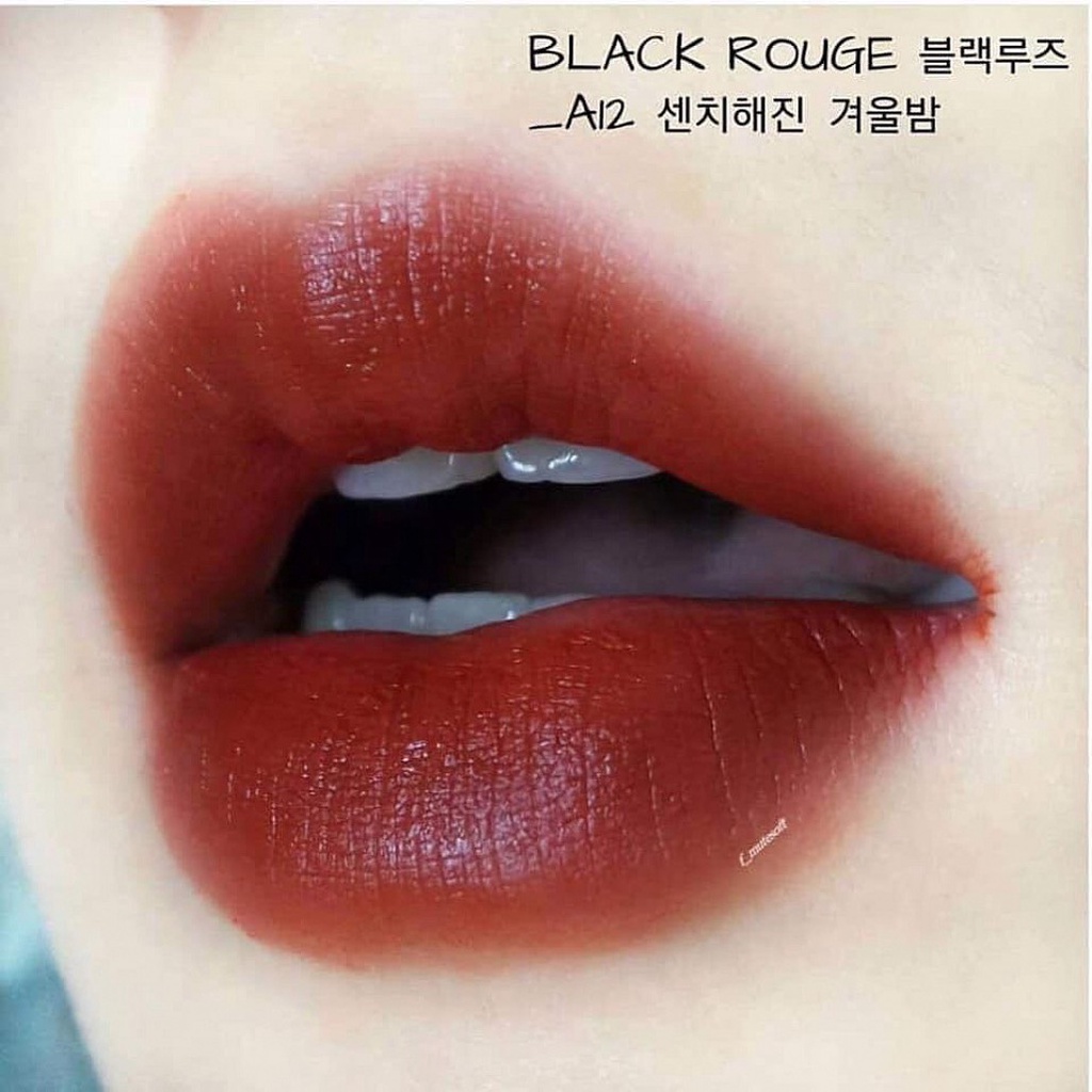 Son Kem Black Rouge Air Fit Velvet Tint Mood Filter A12 Dashed Brown