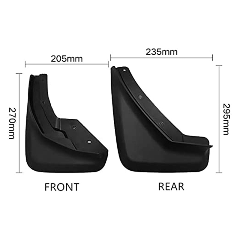 FENDER Tấm Chắn Bùn Trước Sau Cho Volvo XC40 2018 2019 2020 2021