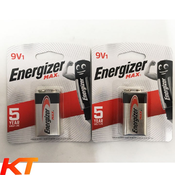 pin 9V Energizer alkaline Max 522 BP1 (vỉ 1 viên)