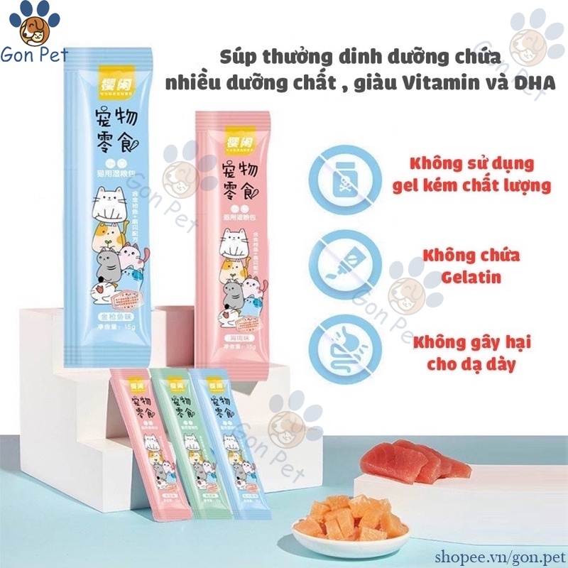 Súp thưởng cho mèo SHIZUKA 15gr/1 gói