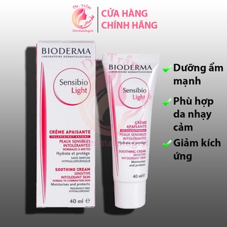 Kem Dưỡng Ẩm Bioderma Sensibio Light 40ml