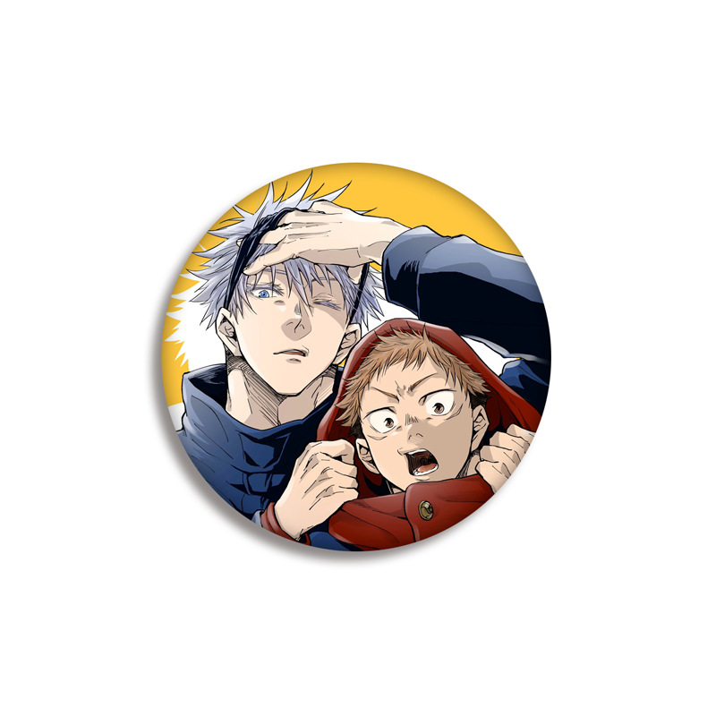 Huy Hiệu Tròn 5.8cm Hình Jujutsu Kaisen Megumi