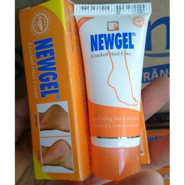 Kem chống nứt gót chân NEWGEL 20g