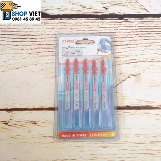 Bộ 5 lưỡi cưa lọng cắt gỗ, cắt sắt YIWEI