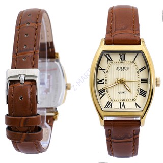 ĐỒNG HỒ NỮ JULIUS JA-703 DÂY DA (NÂU)