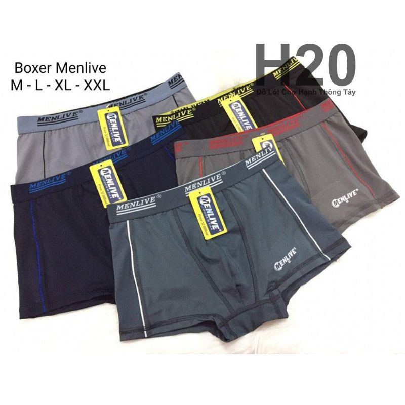 QUẦN BOXER ĐÙI NAM MENLIVE