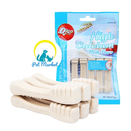 XƯƠNG ORGO CHO CHÓ GẶM SẠCH RĂNG, BỔ SUNG CANXI