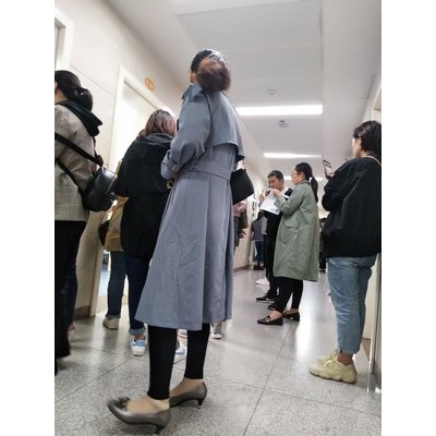 Ảnh thật 5 hình cuối-HC042.Áo khoác mangto thu đông dáng dài phiên bản Hàn Quốc | BigBuy360 - bigbuy360.vn