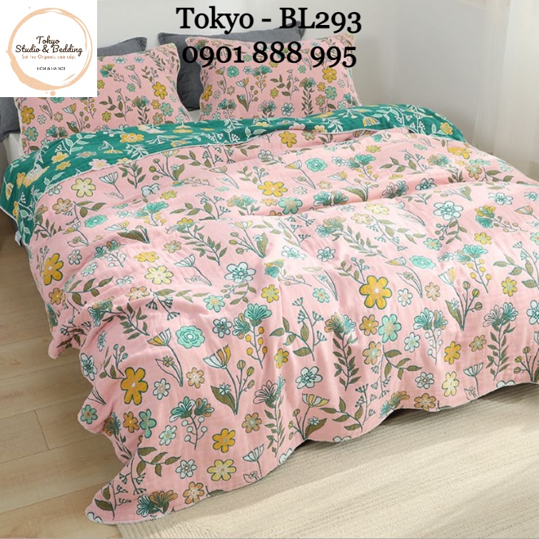 (4)TH Chăn Xô Organic Cotton Dòng Cao Cấp