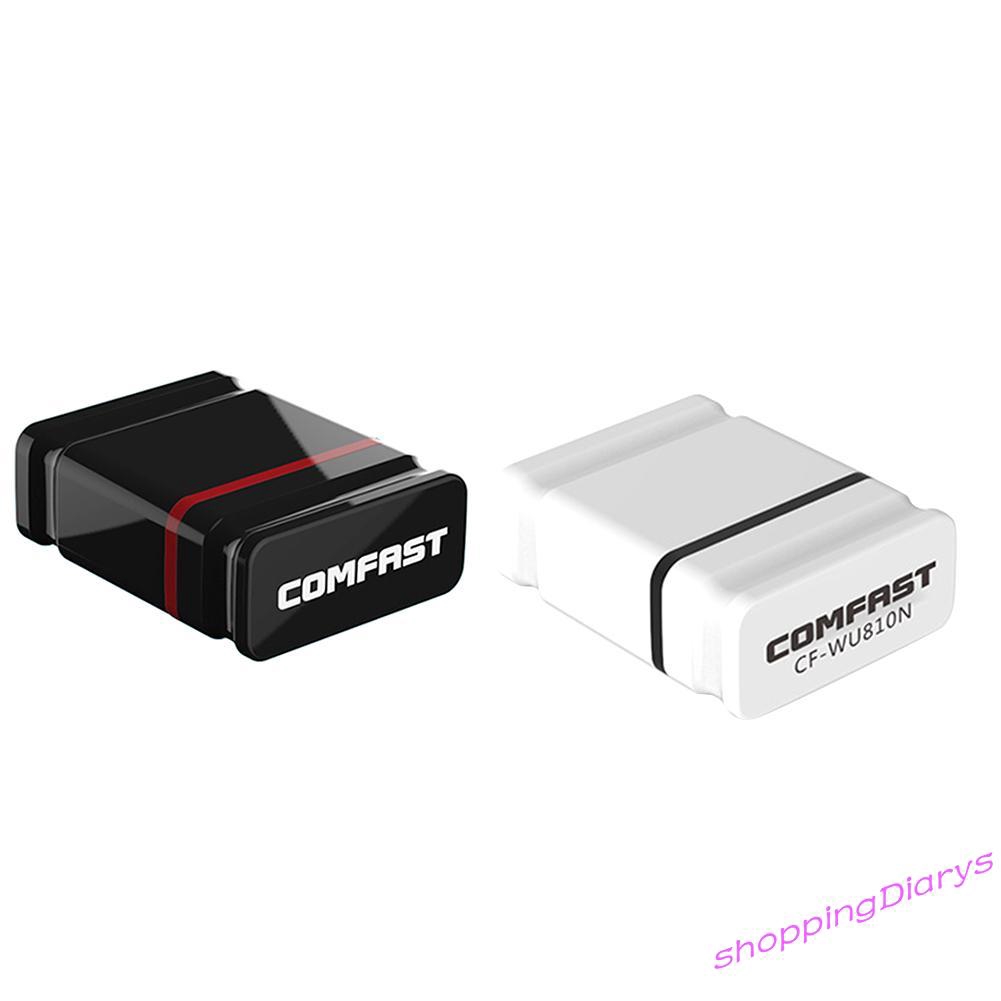 Usb Thu Sóng Wifi Mới Comfast Cf-wu810n 150mbps 2.4ghz Cho Máy Tính