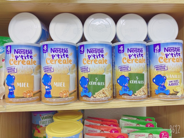 Bột lắc sữa Nestle cho bé