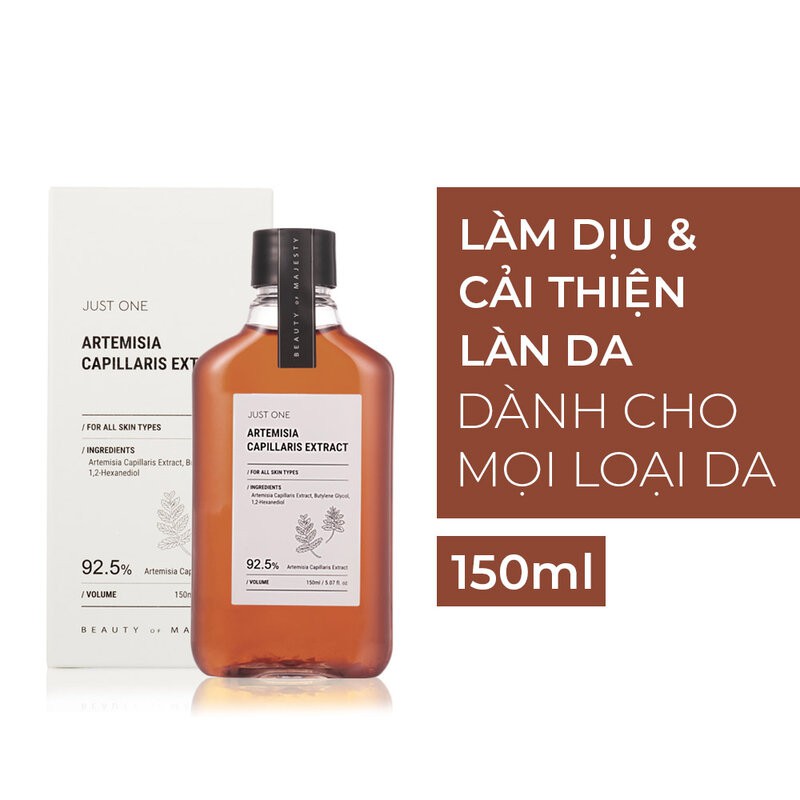 Nước Thần B.O.M Artemisia Capillaris Extract Làm Dịu Da Chiết Xuất Ngải Cứu 150ml