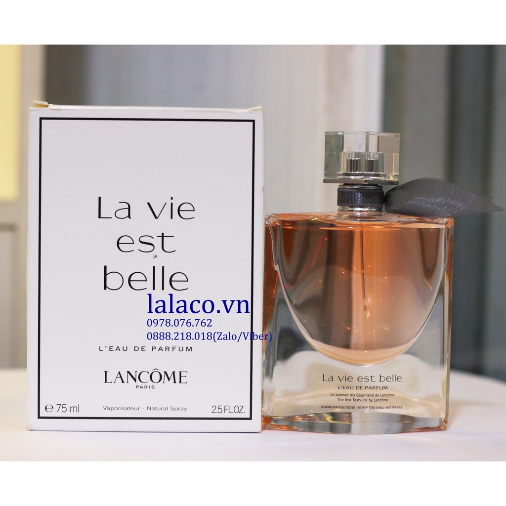 Nước hoa Tester Lancome La Vie Est Belle 75ml