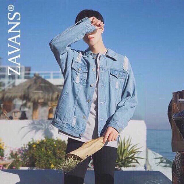 [Freeship] Áo khoác denim nam thời trang NOBLE fashion OT95