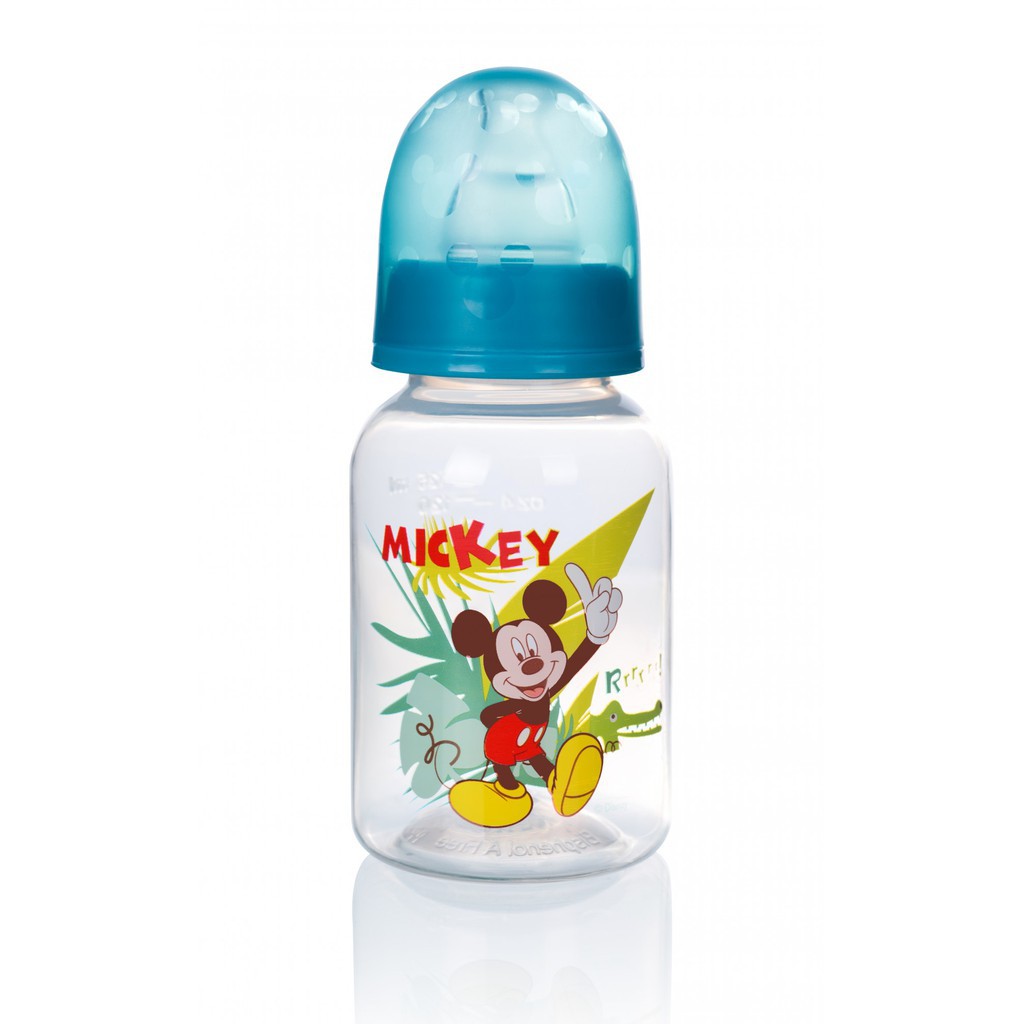 (Made in Thailand) Bộ 3 Bình Sữa CỔ HẸP (CỔ THƯỜNG) 125ml / 250ml Disney Baby (DN1611 / DN1612)