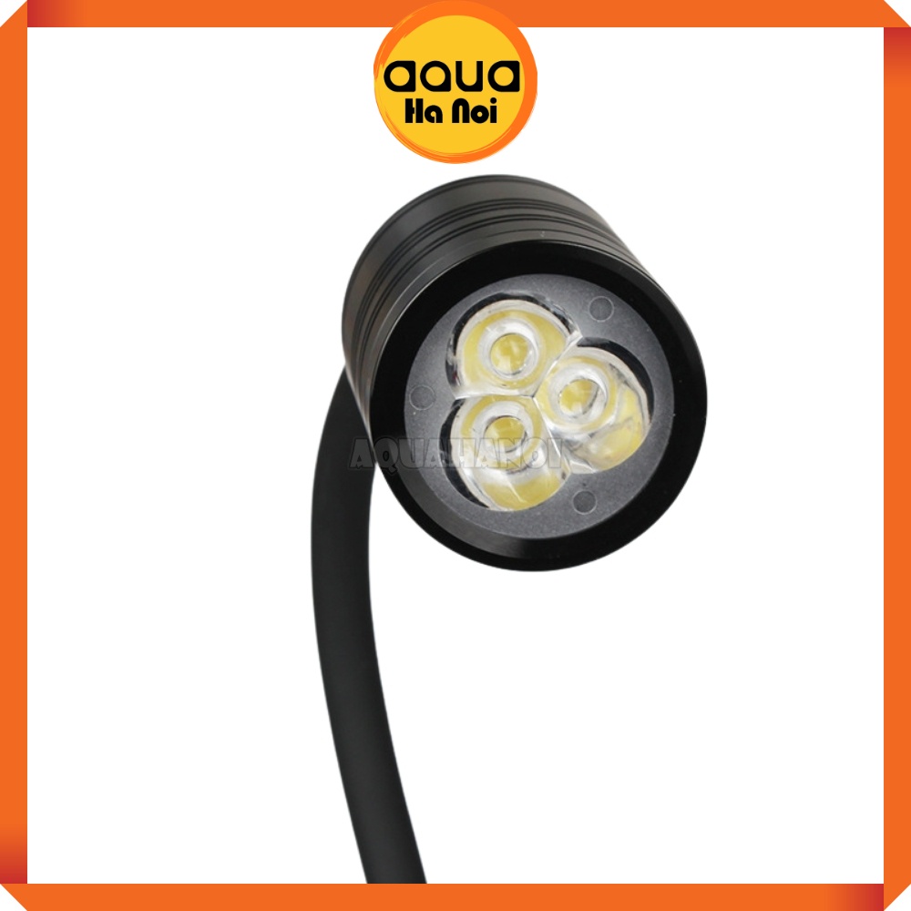 Đèn LED rọi hồ cá cảnh thủy sinh Biotop - 3w/5w/7w - 3 chế độ sáng trắng/ vàng/ trắng vàng ấm