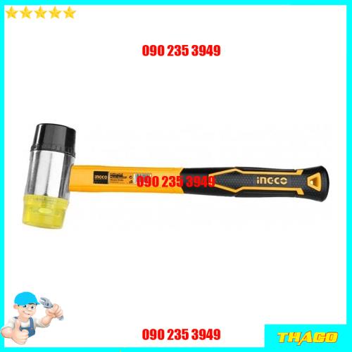 BÚA ĐẦU NHỰA VÀ CAO SU ĐƯỜNG KÍNH BÚA 40MM INGCO TOTAL KDP511 KDP512