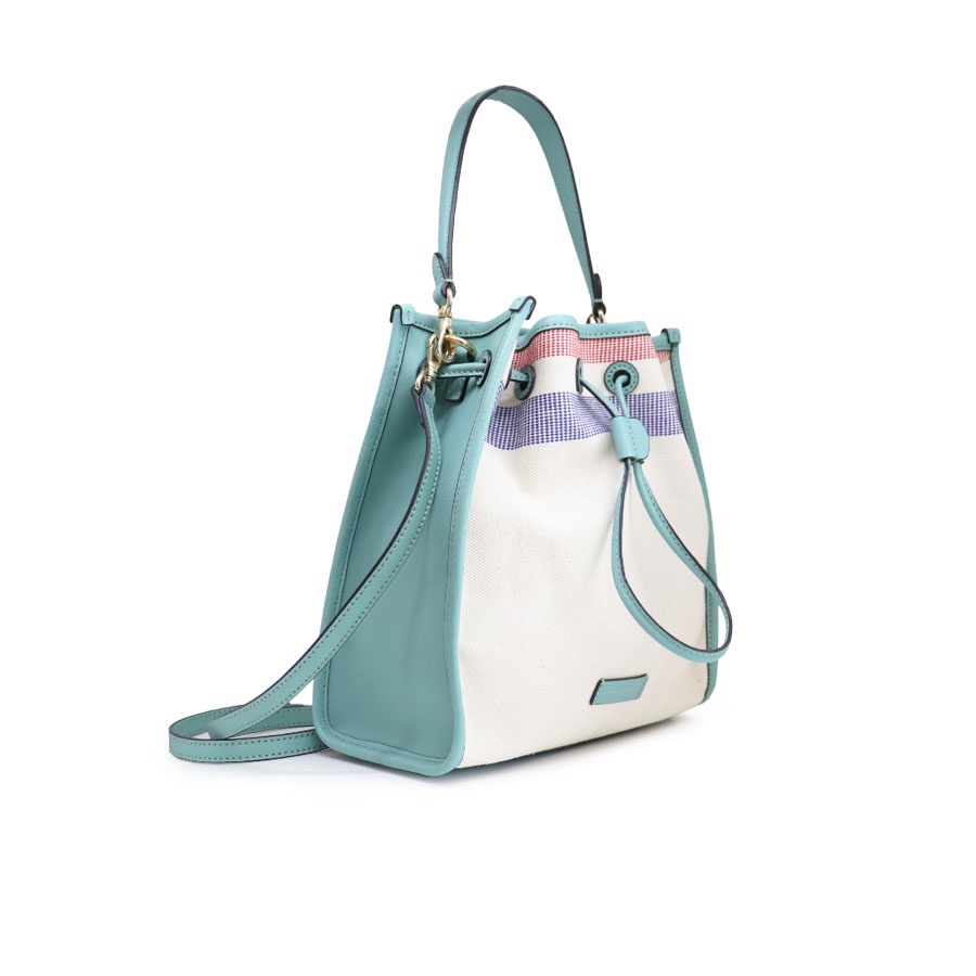 Túi xách Myra vải Canvas phối da bò  Louis Castel nhiều màu SHLK45-52