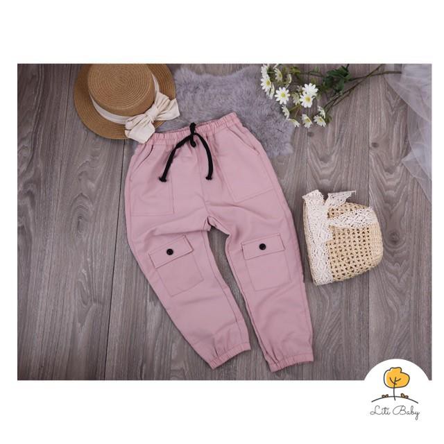 Quần thể thao túi hộp cho bé trai, bé gái, sz 5-9 cho bé từ 18-27kg. Chất kaki mềm, dáng thể thao khoẻ khoắn