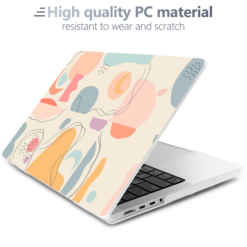 Ốp Điện Thoại Nhựa Nhám 3 Trong 1 Cho MacBook 2021 Pro 14 16 A2442 A2485 2022 M1 M2 Pro Air 13 13.3 inch A2338 A2337 A2179 A2251 A2289 A1706 A1466