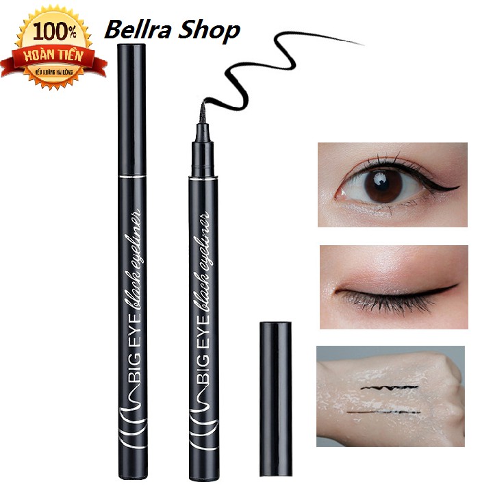 Bút Kẻ Viền Mắt Nước Lâu Trôi Siêu Mảnh Màu Đen | BigBuy360 - bigbuy360.vn