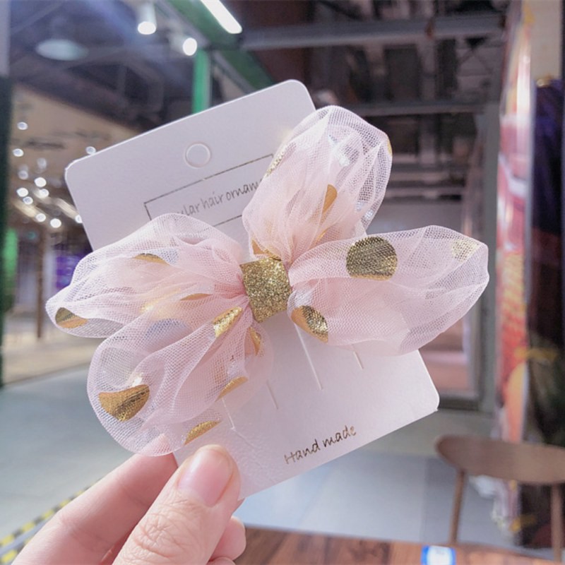 Kẹp tóc nơ xinh xắn thời trang cho bé gái