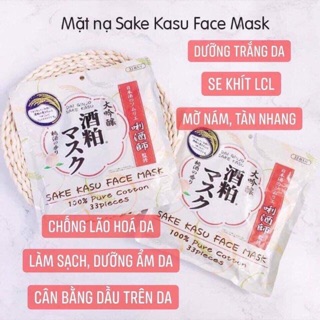 Mặt nạ sake Nhật 33 miếng