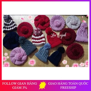 Mũ len đan tay- Mũ len handmade - Quà tặng handmade