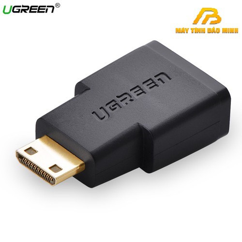 Đầu Chuyển Mini HDMI Đực sang HDMI Cái UGREEN 20101 - Hàng Chính Hãng