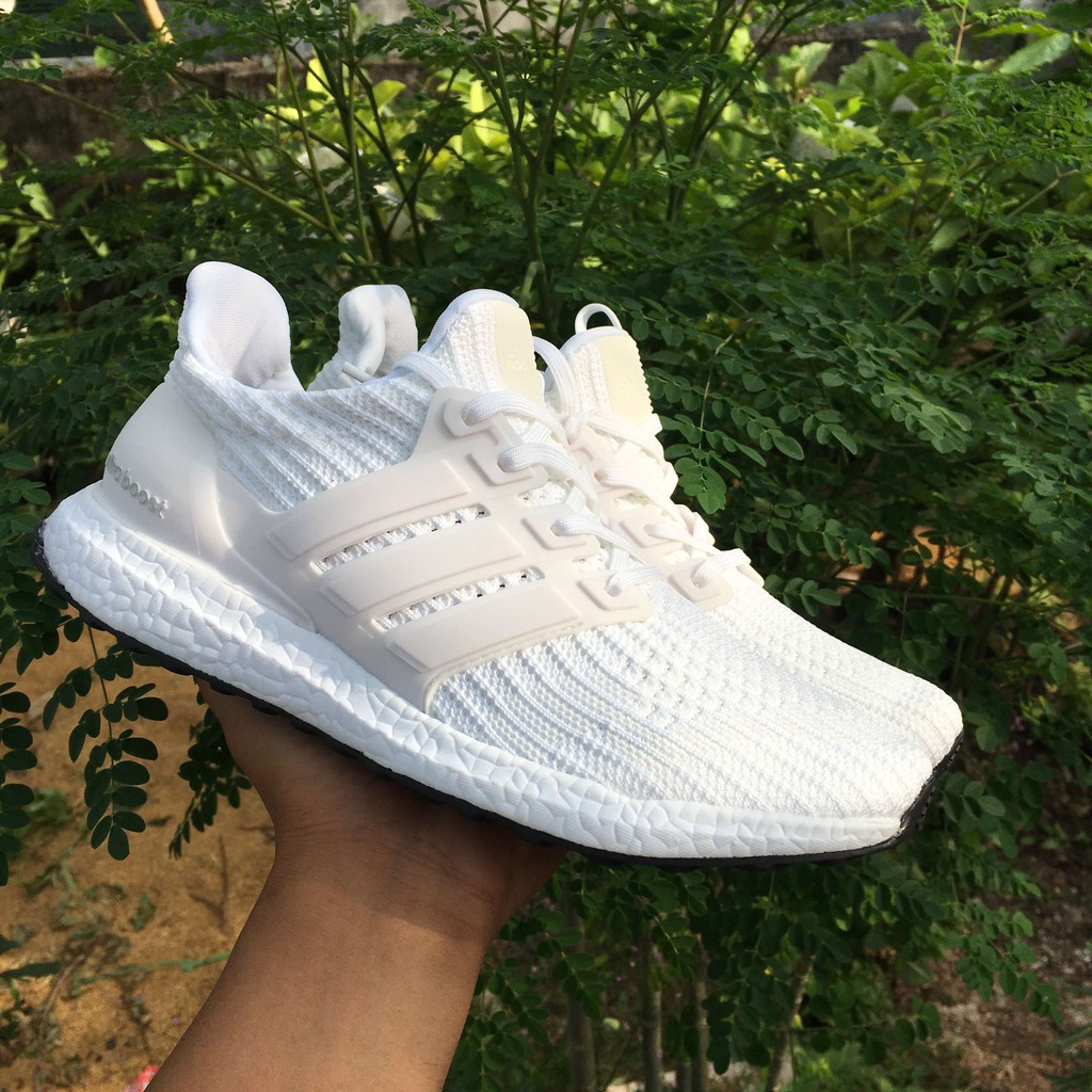 Giày thể thao ultra boost 4.0 full trắng size nam nữ phong cách năng động