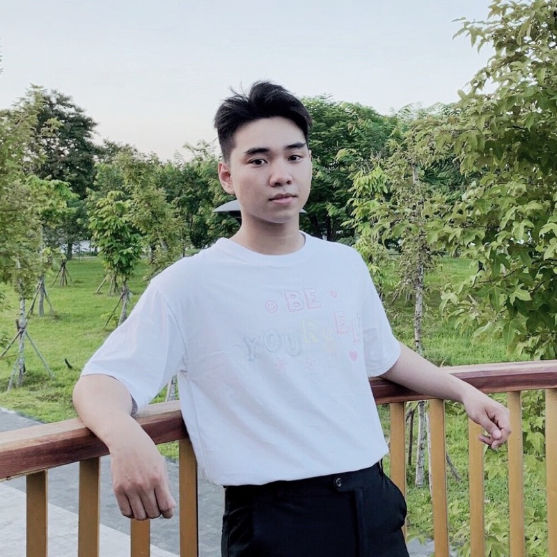 Áo Thun Unisex Nam Nữ Be YourSelf Ulzzang Hot Trend Street Style Mr Smile 99 Shop